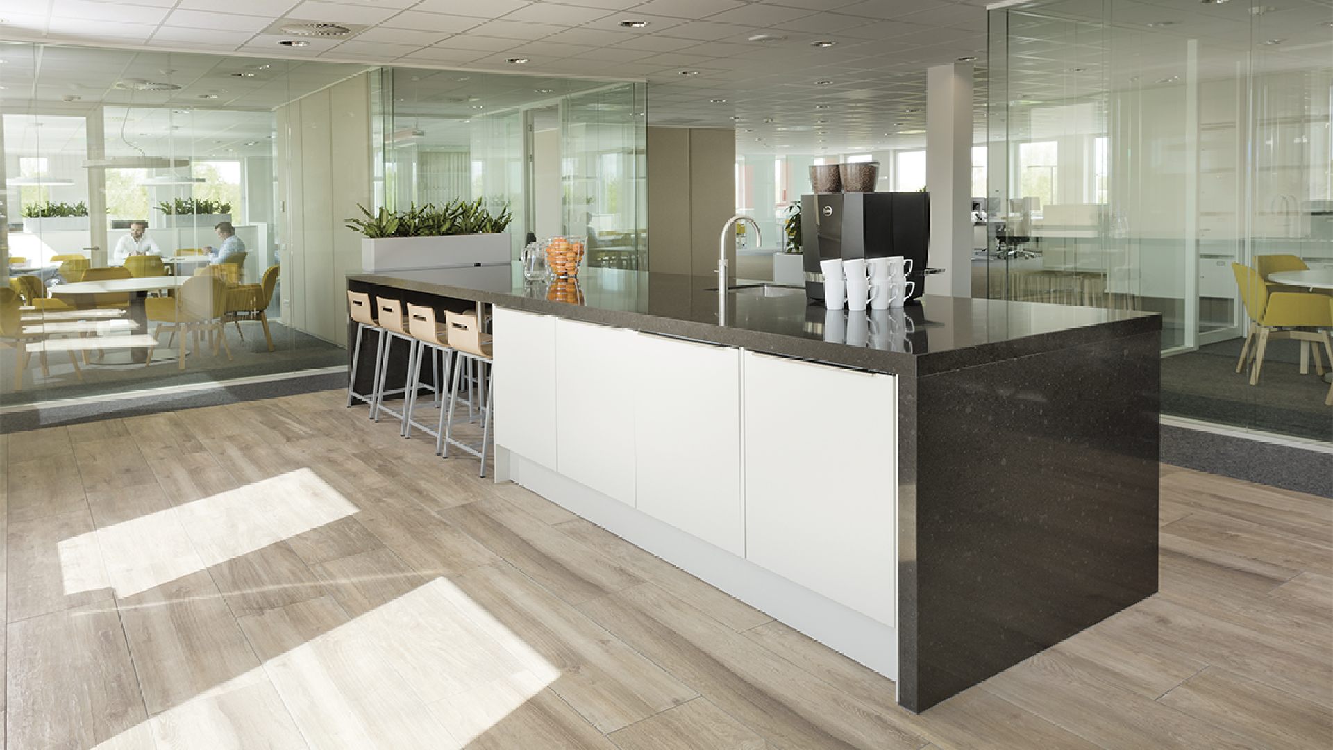 Een Kantoor Bouw Je Om De Keuken